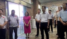 【貴賓來訪，蓬蓽生輝】甘肅臨洮縣領導一行蒞臨匯興智造考察指導